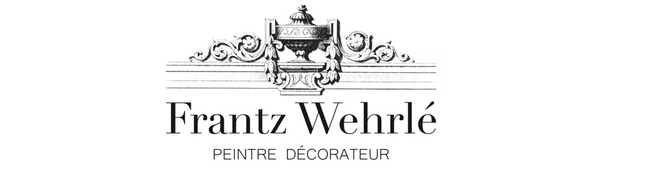 Frantz wehrlé peintre décorateur grisaille décor françois boucher pillèrent demeure historique